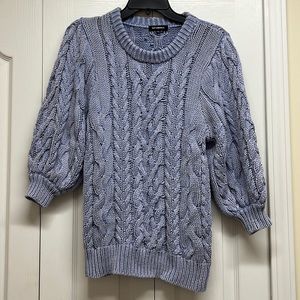 🐣3/$30🌷 Beautiful 525 America lavender knitted sweater top, perfect for spring!